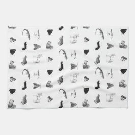 Monochrome Natur Küchenhandtuch Geschirrtuch