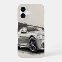 Monochrome Performance-Skizze - BMW