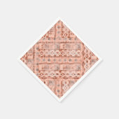 Monochrome Pixie Ethnisch Serviette (Ecke)