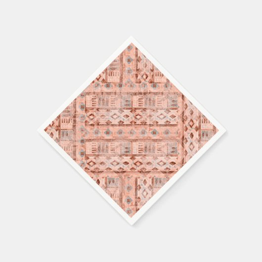 Monochrome Pixie Ethnisch Serviette (Ecke)