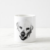 Monochrome Präsenz Kaffeetasse (Mittel)