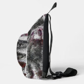Monochrome Presence - Artistic Bag Crossbody Bag (Rechts)