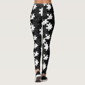 "monochrome Puzzle Play" Leggings (Rückseite)
