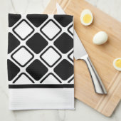 Monochrome Quadrate Geschirrtuch (Viertel Falte)