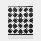 Monochrome Quadrate Geschirrtuch (Vertikal)