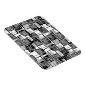 Monochrome Quadrate Magnet (Rechte Seite)