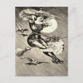 Monochrome Rotzunge Becken Becken Vollmond Postkarte