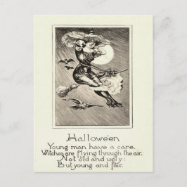 Monochrome Rotzunge Becken Becken Vollmond Postkarte