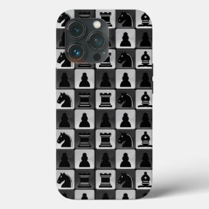 Monochrome Schachmuster Case-Mate iPhone Hülle
