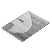 Monochrome Schmerzen Notizblock (Linke Seite)