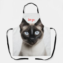 Monochrome Siamese Cat Liebe