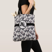 Monochrome Skulls Tasche (Von Nahem)