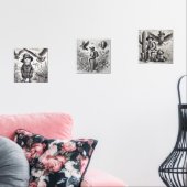 "Monochrome Surrealismus-Sammlung" Bilderwand Sets (Wohnzimmer)
