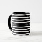 Monochrome Tasse Coffee Cup (Vorderseite Links)