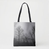 Monochrome_Tree_Tote Tasche (Vorderseite)