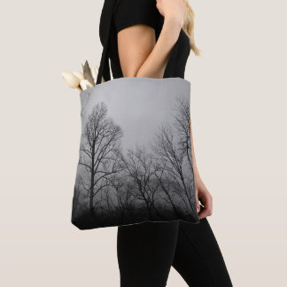 Monochrome_Tree_Tote Tasche