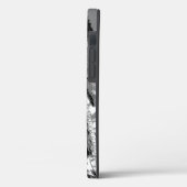 Monochrome tropische Palmbaume Case-Mate iPhone Hülle (Rückseite / Links)