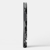 Monochrome tropische Palmbaume Case-Mate iPhone Hülle (Rückseite / Rechts)