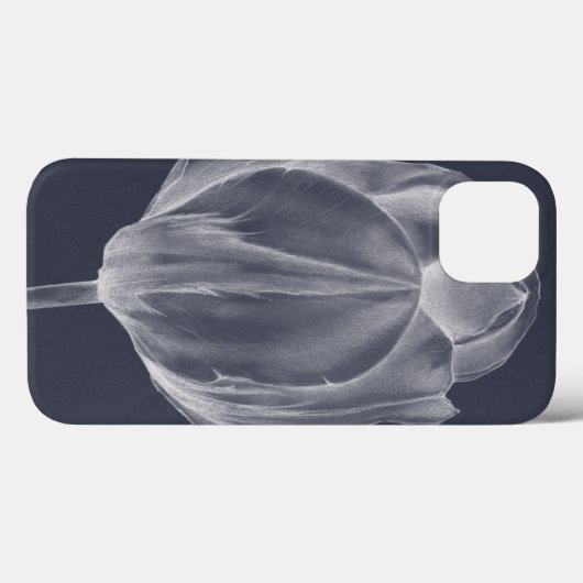 Monochrome Tulip I Case-Mate iPhone Hülle (Rückseite (Horizontal))