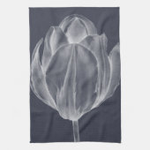 Monochrome Tulip I Handtuch (Vertikal)