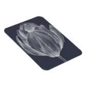 Monochrome Tulip I Magnet (Rechte Seite)