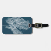 Monochrome Tulip II Gepäckanhänger (Vorderseite horizontal)