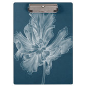 Monochrome Tulip II Klemmbrett (Vorderseite)