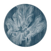 Monochrome Tulip II Schneidebrett (Vorderseite)