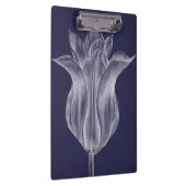 Monochrome Tulip III Klemmbrett (Rechts)