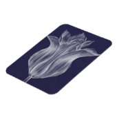 Monochrome Tulip III Magnet (Linke Seite)