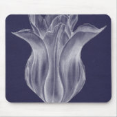 Monochrome Tulip III Mousepad (Vorne)