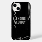 Monochrome Urban Shadow Play iPhone Case Blending (Rückseite)