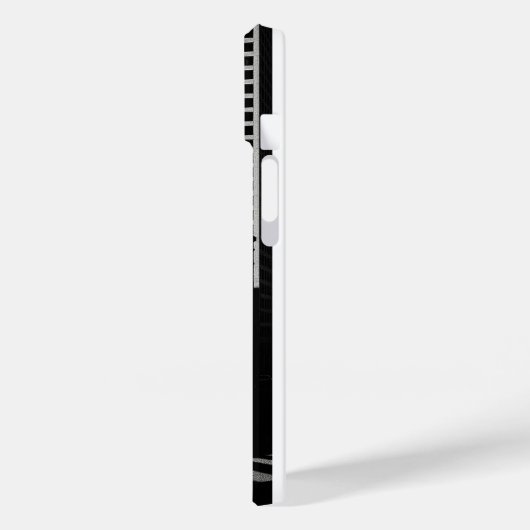 Monochrome Urban Shadow Play iPhone Case Blending (Rückseite / Links)