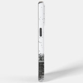 Monochrome Urban Skyline Case-Mate iPhone Hülle (Rückseite / Rechts)