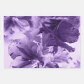 Monochrome Violette Geschenkpapier Set (Vorderseite 3)
