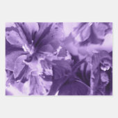 Monochrome Violette Geschenkpapier Set (Vorderseite 2)
