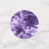Monochrome Violette Konfetti (Klein Vorderseite)