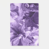 Monochrome Violette Post-it Klebezettel (Vorderseite)