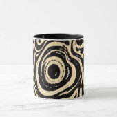 Monochrome-Vortex-Tasse Tasse (Zentrum)