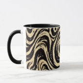 Monochrome-Vortex-Tasse Tasse (Links)
