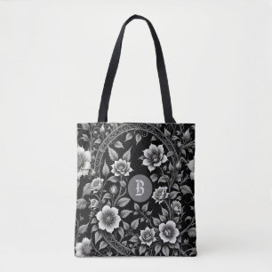 Monochrome Wilde Rose Tasche