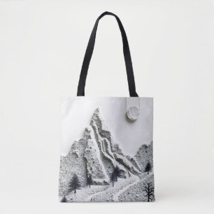 Monochrome Winter Tasche