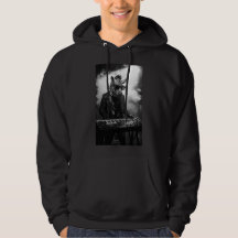 Monochrome-Zebra-Keyboarder-Hoodie