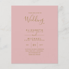 Monochrome, zweiseitige Ausführung von Goldtext-HA Flyer