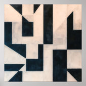 Monochromer Kontrast Poster (Vorne)