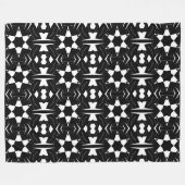 Monochromer Puls Fleecedecke (Vorderseite (Horizontal))
