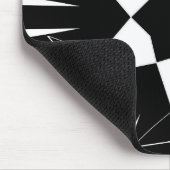 Monochromer Puls Mousepad (Ecke)
