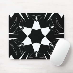Monochromer Puls Mousepad