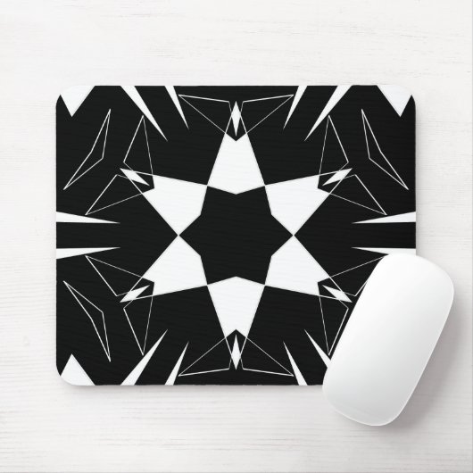 Monochromer Puls Mousepad (Mit Mouse)
