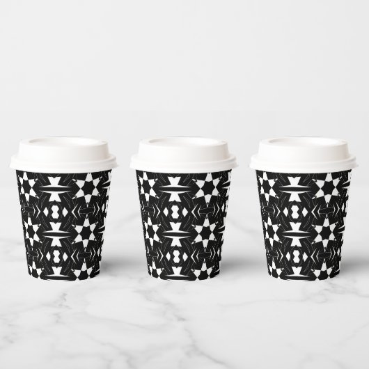 Monochromer Puls Pappbecher (Multi)